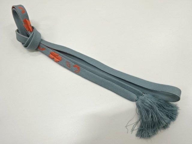 JAPANESE KIMONO / HAND-TIED OBIJIME